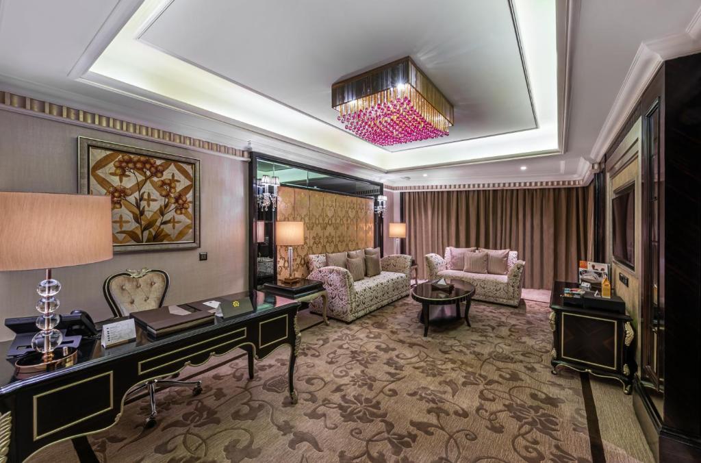 Posezení v ubytování Narcissus Riyadh Hotel & Spa