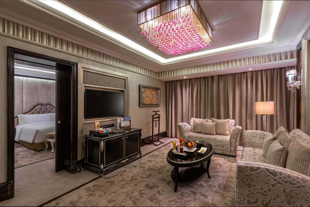 Posezení v ubytování Narcissus Riyadh Hotel & Spa