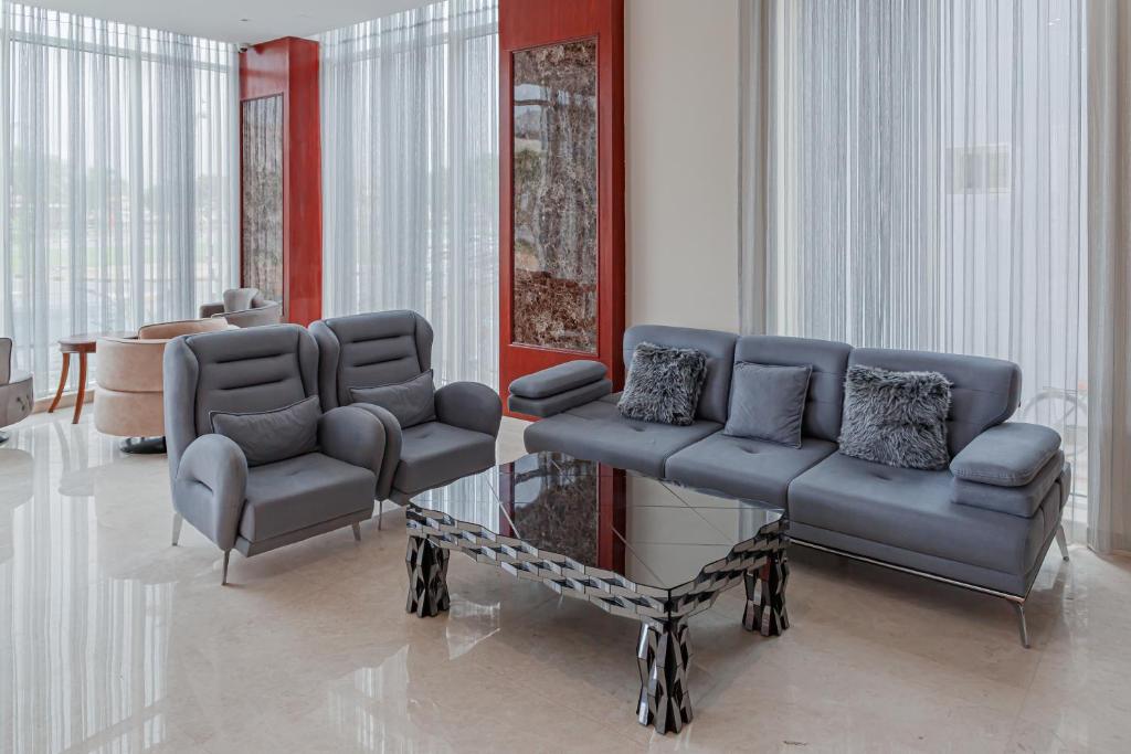 Posezení v ubytování Salalah International Hotel