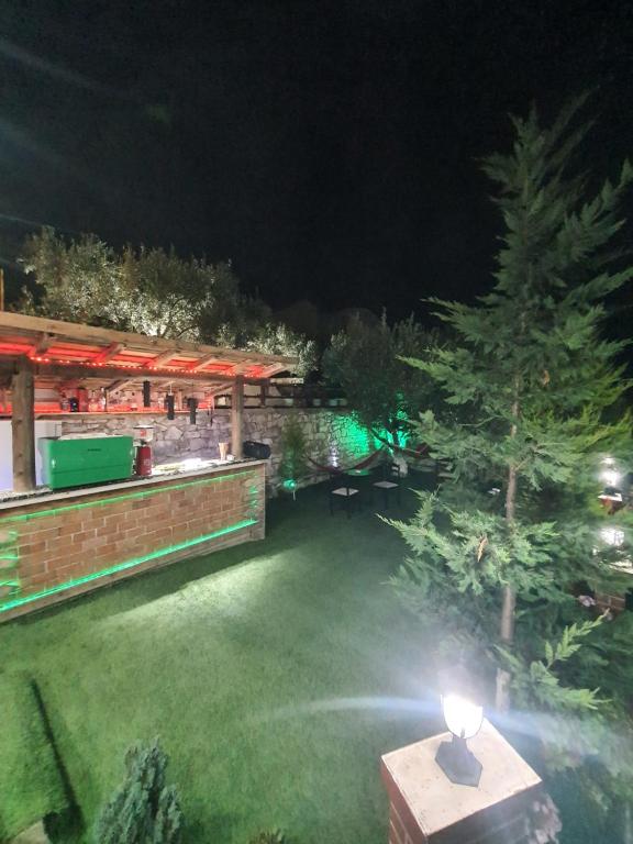 Zahrada ubytování Villa Mehmeti