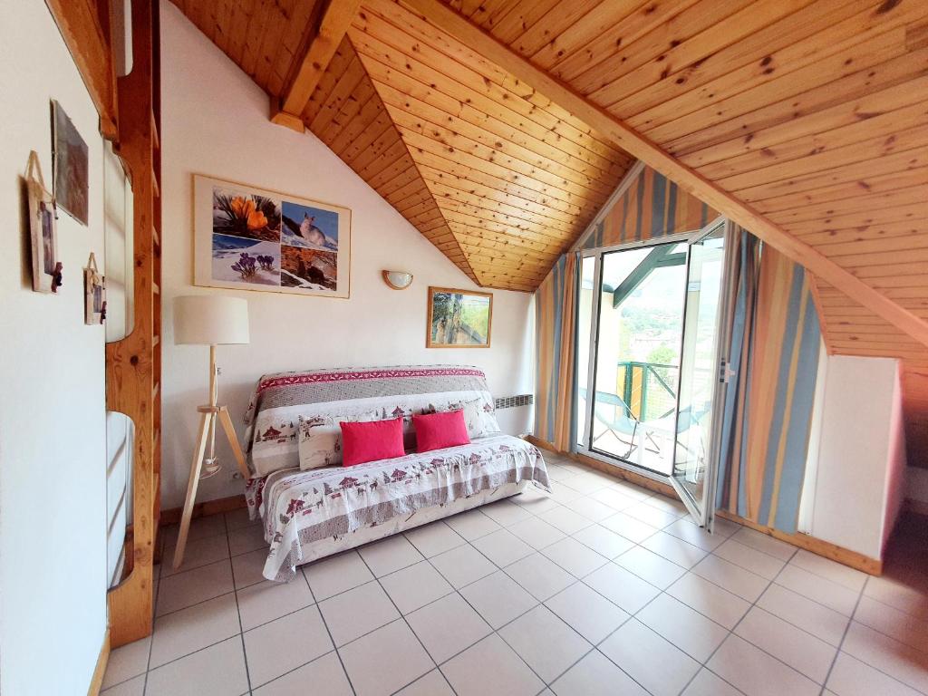 Postel nebo postele na pokoji v ubytování Au Pré du Moulin - CENTRE VILLE