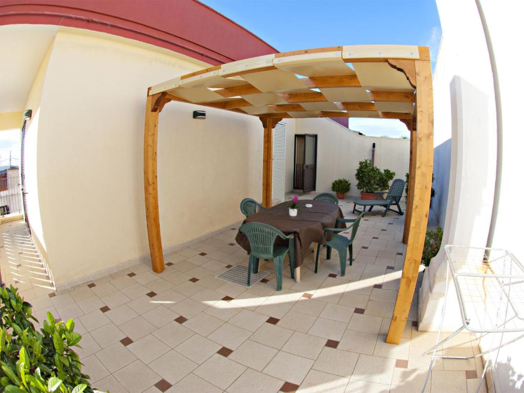 Patio nebo venkovní prostory v ubytování Olimpo B&B
