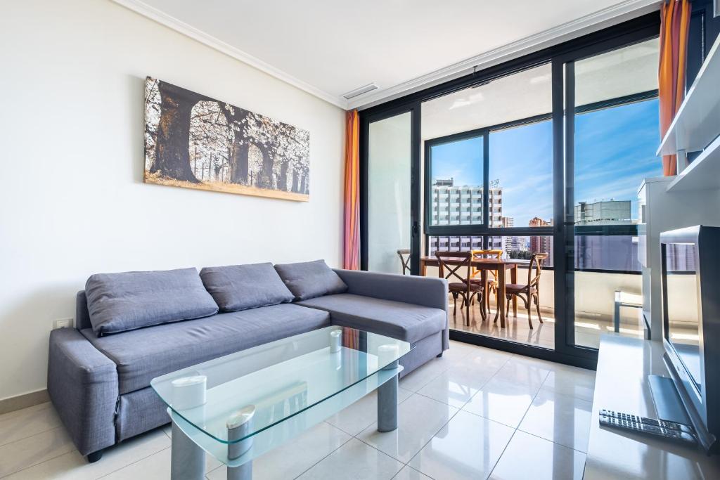 Posezení v ubytování Gemelos 26 Resort Apartment 9-C Levante Beach