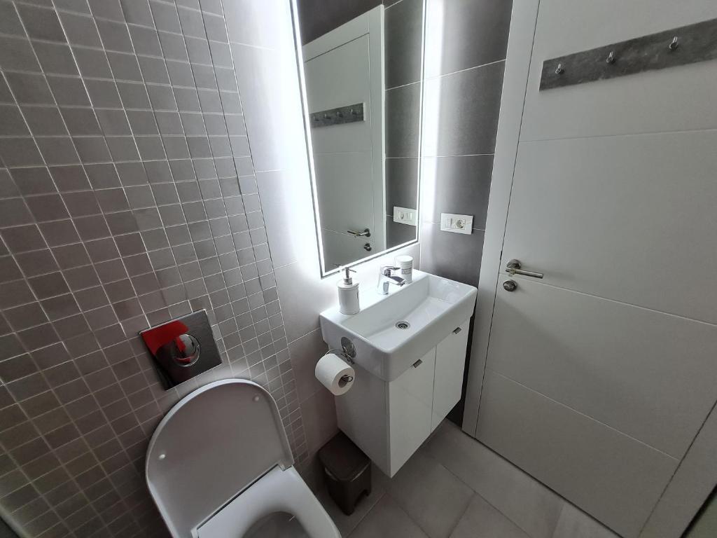 Kúpeľňa v ubytovaní My Paradies - Njivice Studio****