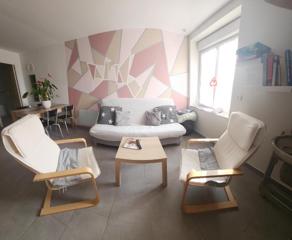 la halte des trois rivieres - One-Bedroom Apartment