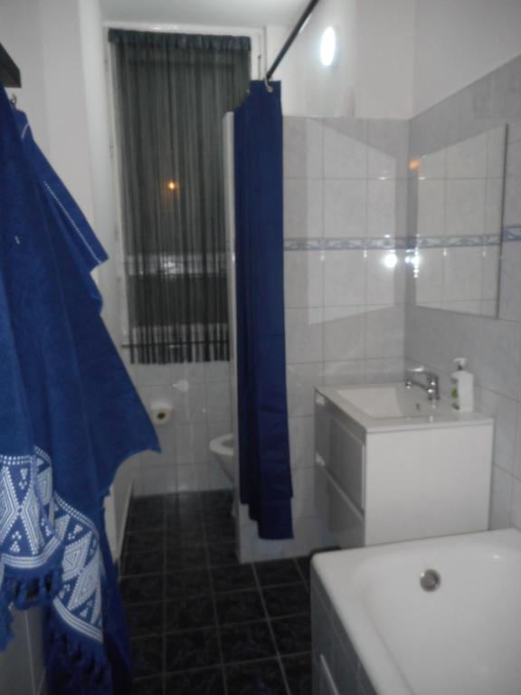 Kúpeľňa v ubytovaní Green Apartman Salgótarján