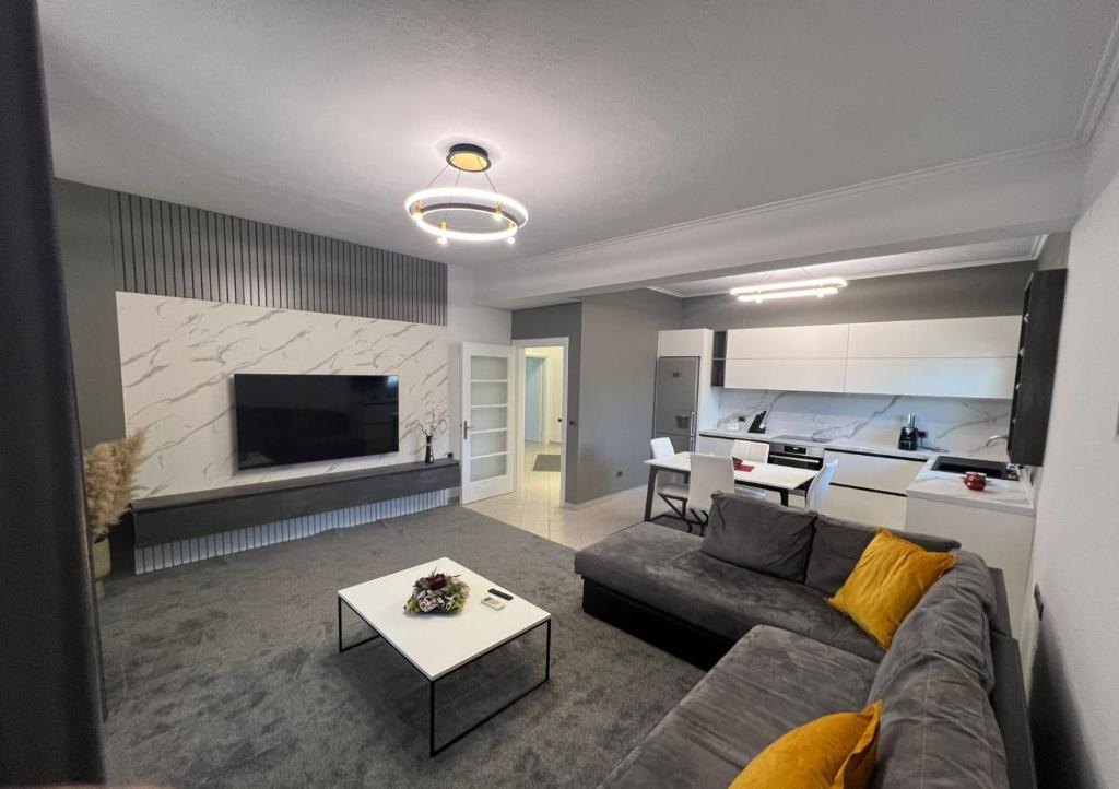 Телевизор и/или развлекательный центр в Manga Luxury Apartments