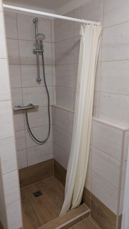 Koupelna v ubytování Apartmán Velehrad
