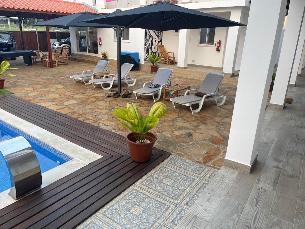 Bazén v ubytování Hotel Kenito nebo v jeho okolí