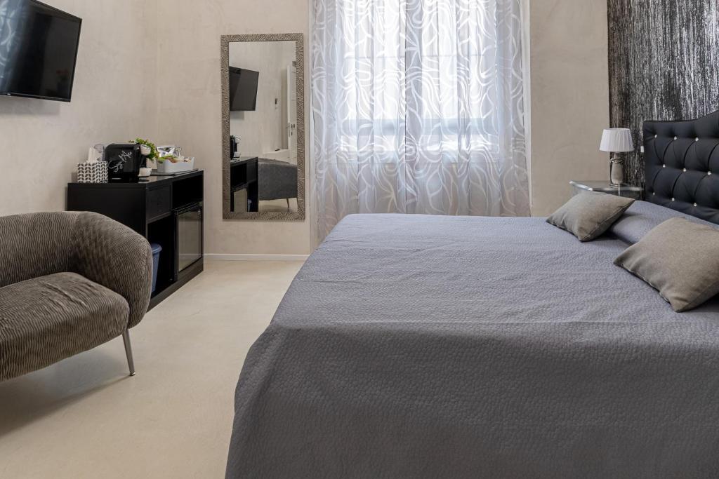 Flower Rooms Cagliari - 豪华双人间 - 带加床