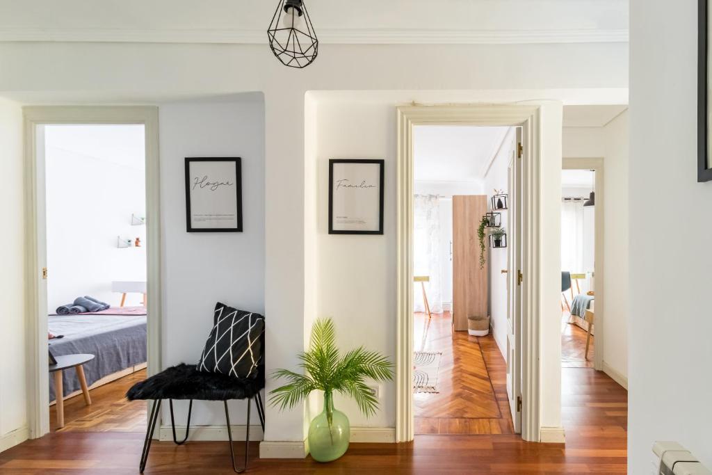 Posezení v ubytování Moderno apartamento en pleno centro