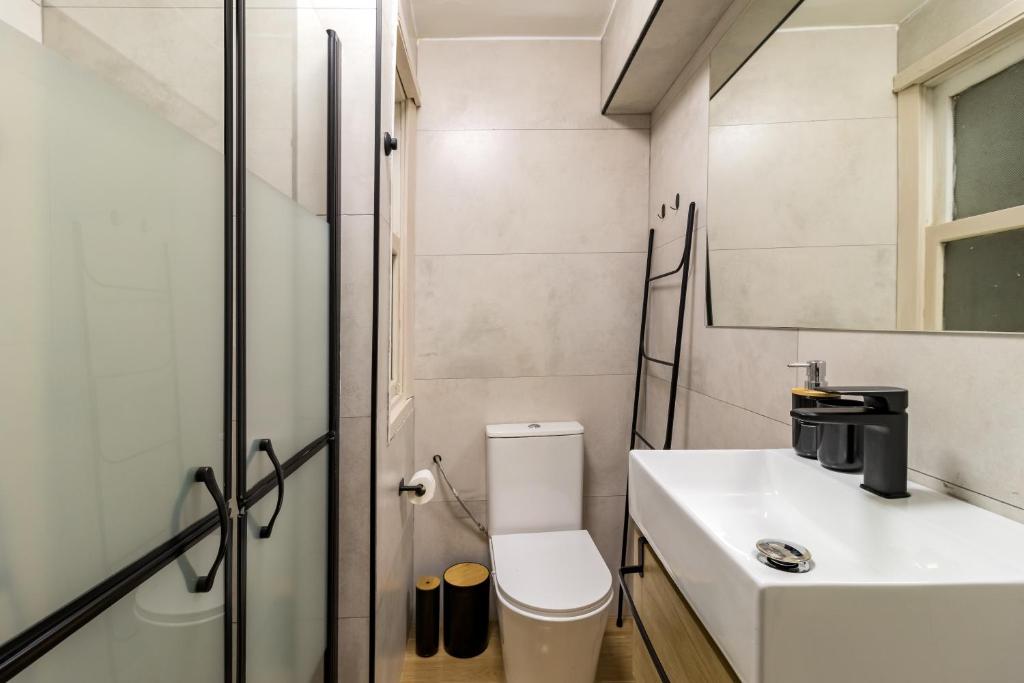 Koupelna v ubytování Moderno apartamento en pleno centro