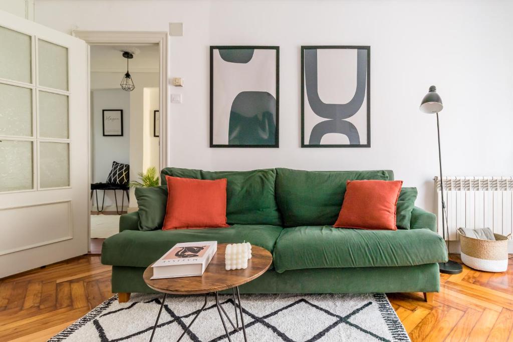 Posezení v ubytování Moderno apartamento en pleno centro