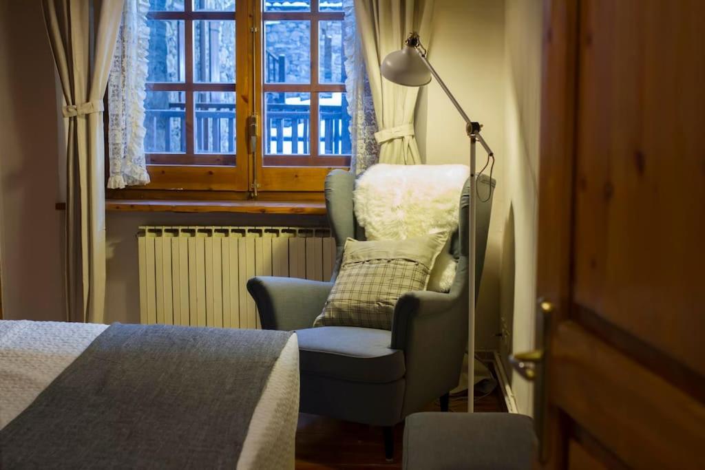 Postel nebo postele na pokoji v ubytování El Tarter - Andorra