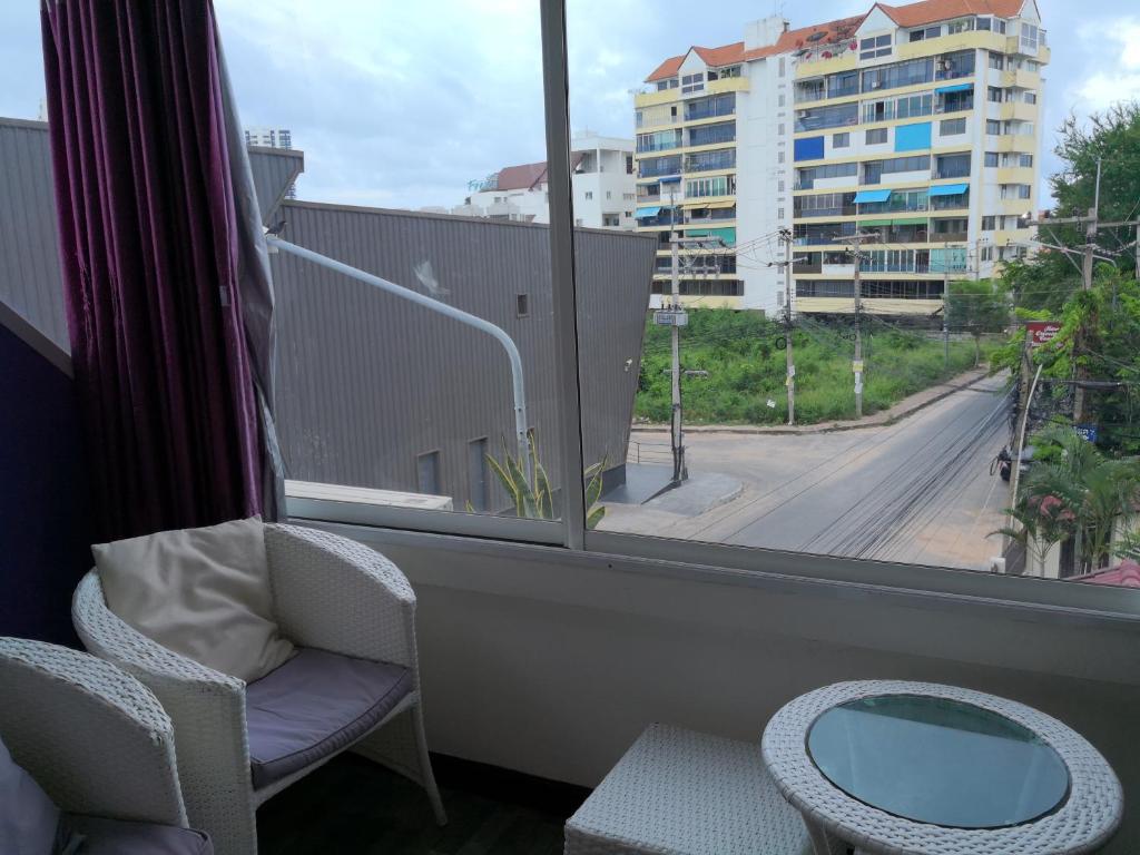 Posezení v ubytování Jomtien Hill Resort Pratamnak