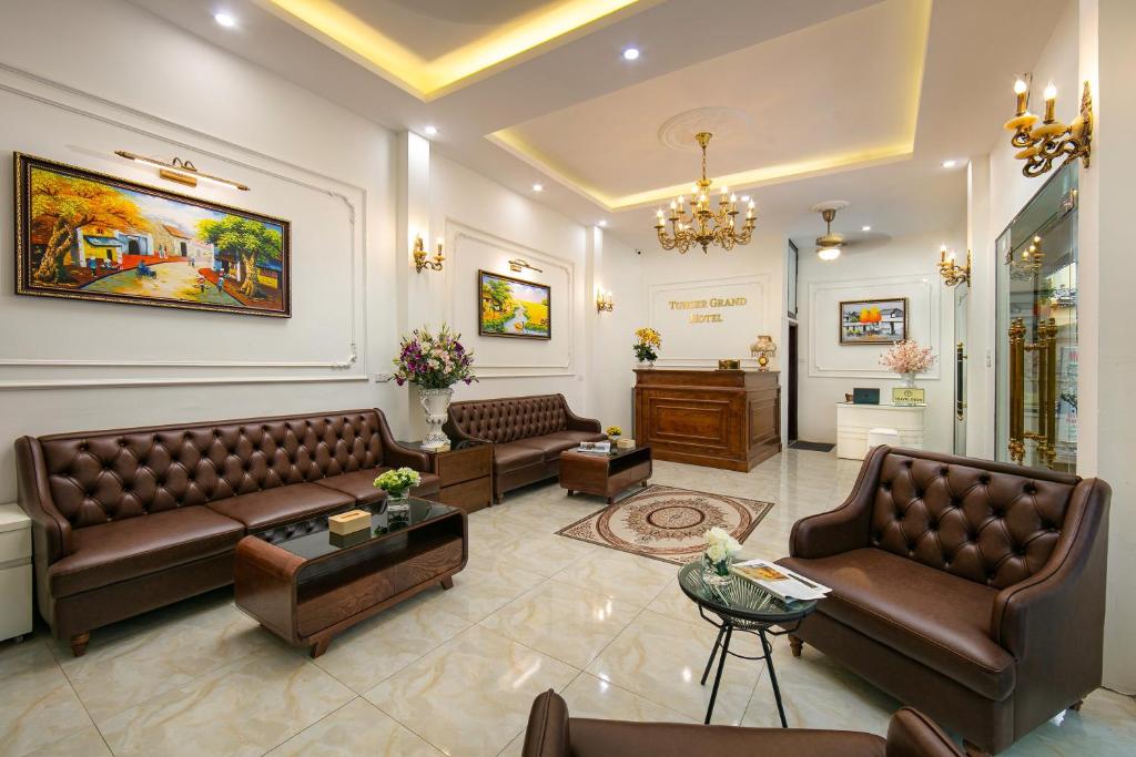 Posezení v ubytování Tunger Grand Hotel