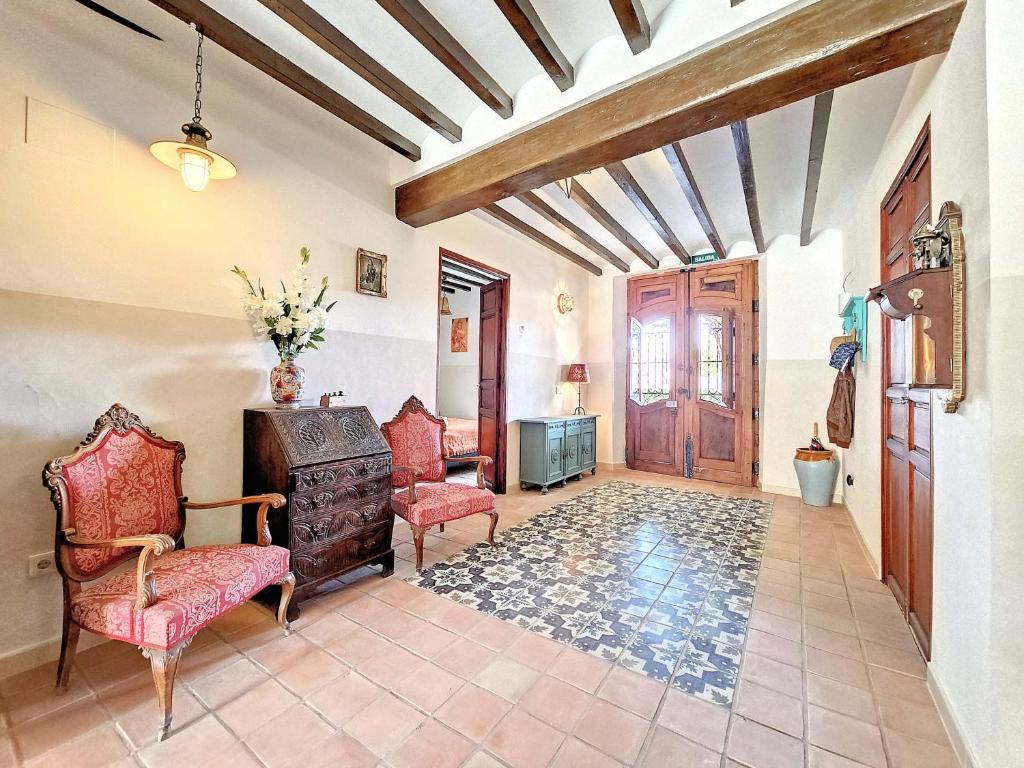 Posezení v ubytování Casa Rodriguillo