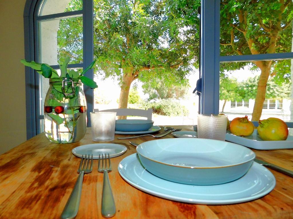 Zahrada ubytování Masseria Malvindi