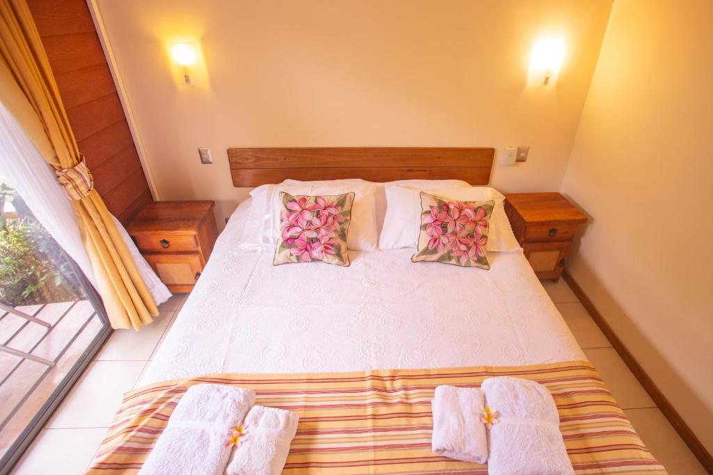 Voodi või voodid majutusasutuse Hostal Uruhao toas