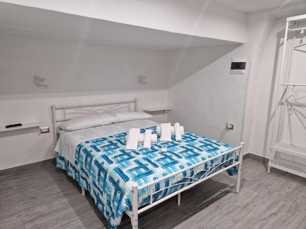 Postel nebo postele na pokoji v ubytování Casa Peppa 2