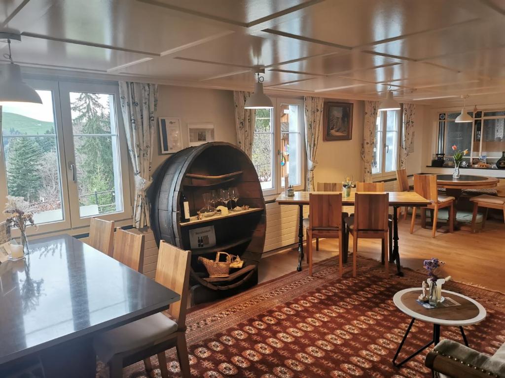 Restaurace v ubytování Gasthaus Fuchsacker