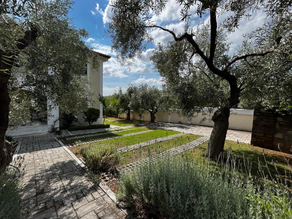 Zahrada ubytování Villa Liana