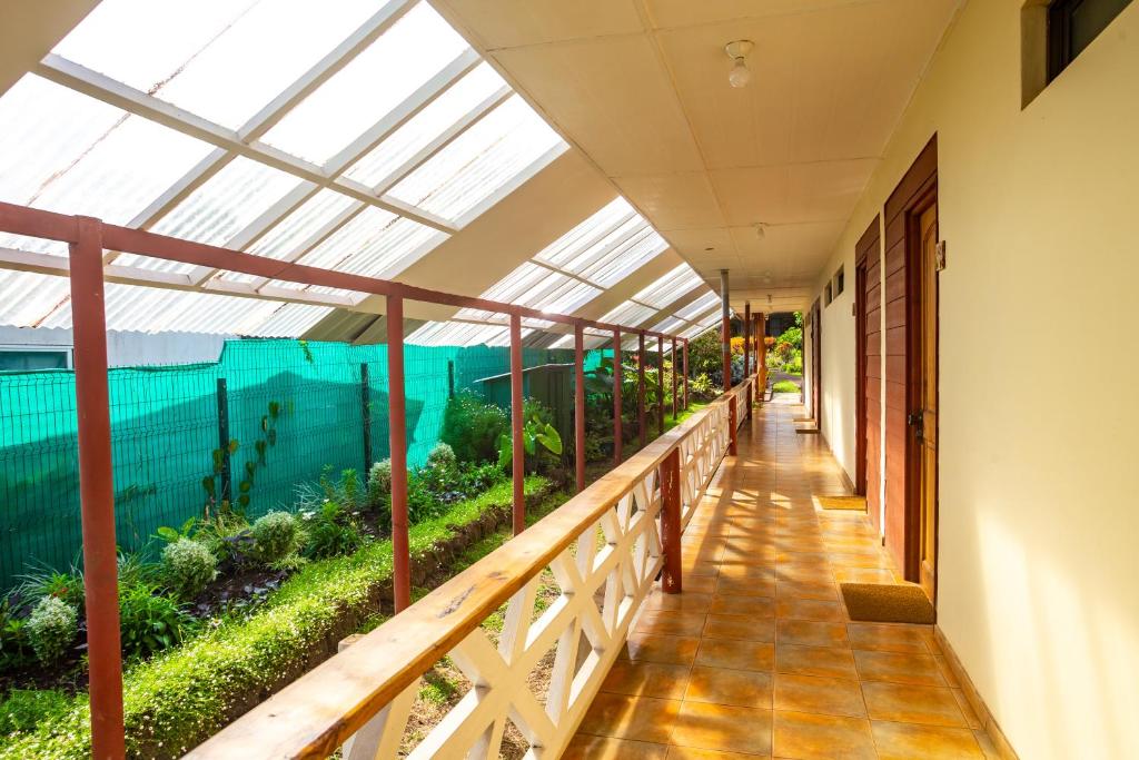 Aed väljaspool majutusasutust Hostal Uruhao