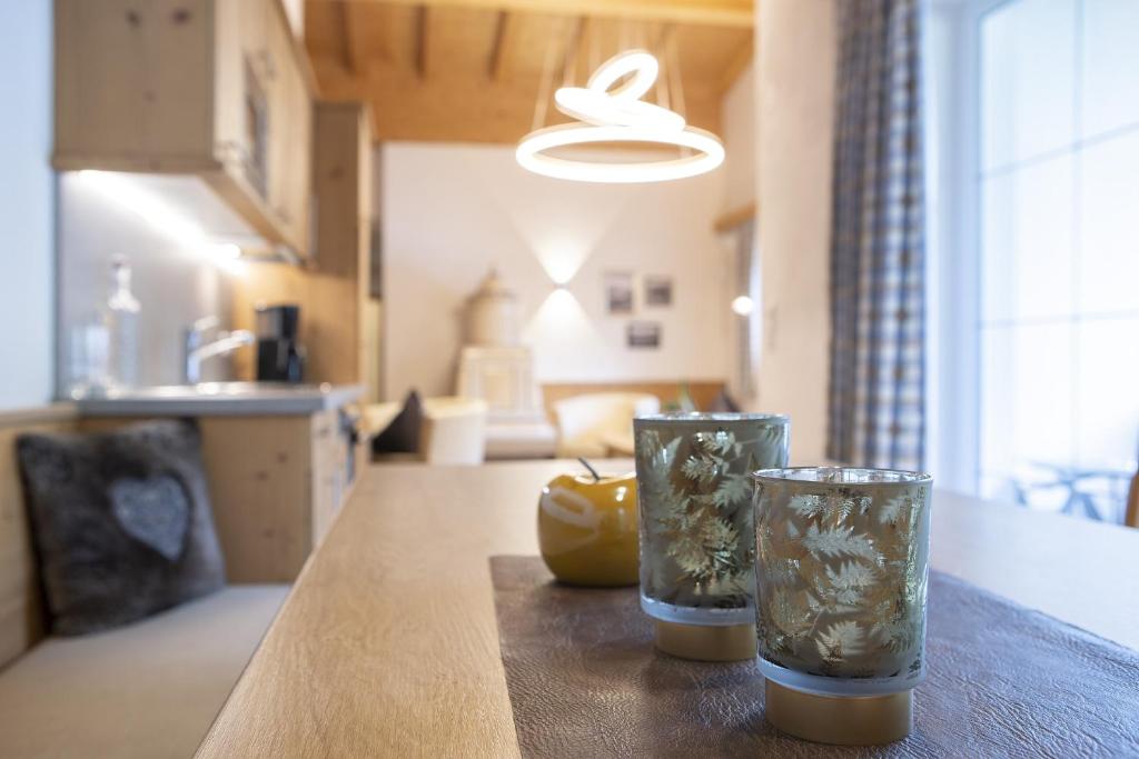 Posezení v ubytování Alphaus Aparthotel