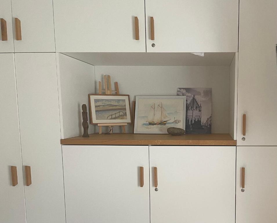 Kuchyň nebo kuchyňský kout v ubytování Huis aan de Haven