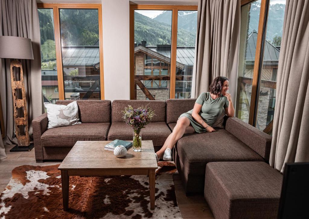 A seating area at Wildkogel Resorts - DAS Wildkogel
