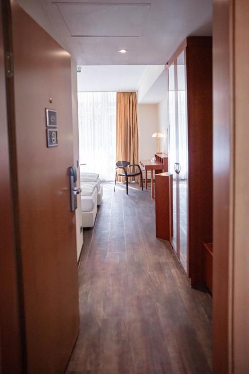 Postel nebo postele na pokoji v ubytování Müggelseeperle
