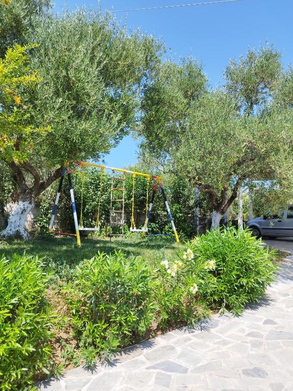 Zahrada ubytování VILLA AGIA AIKATERINI
