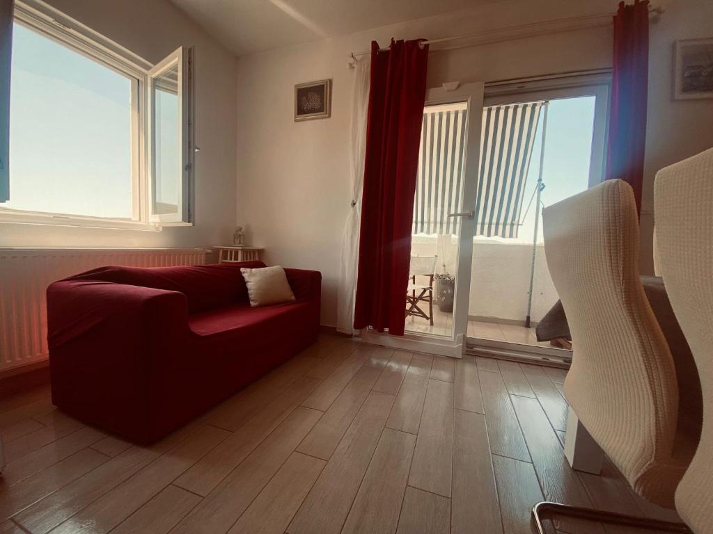 Część wypoczynkowa w obiekcie Island Šolta Comfort apartment Modesty