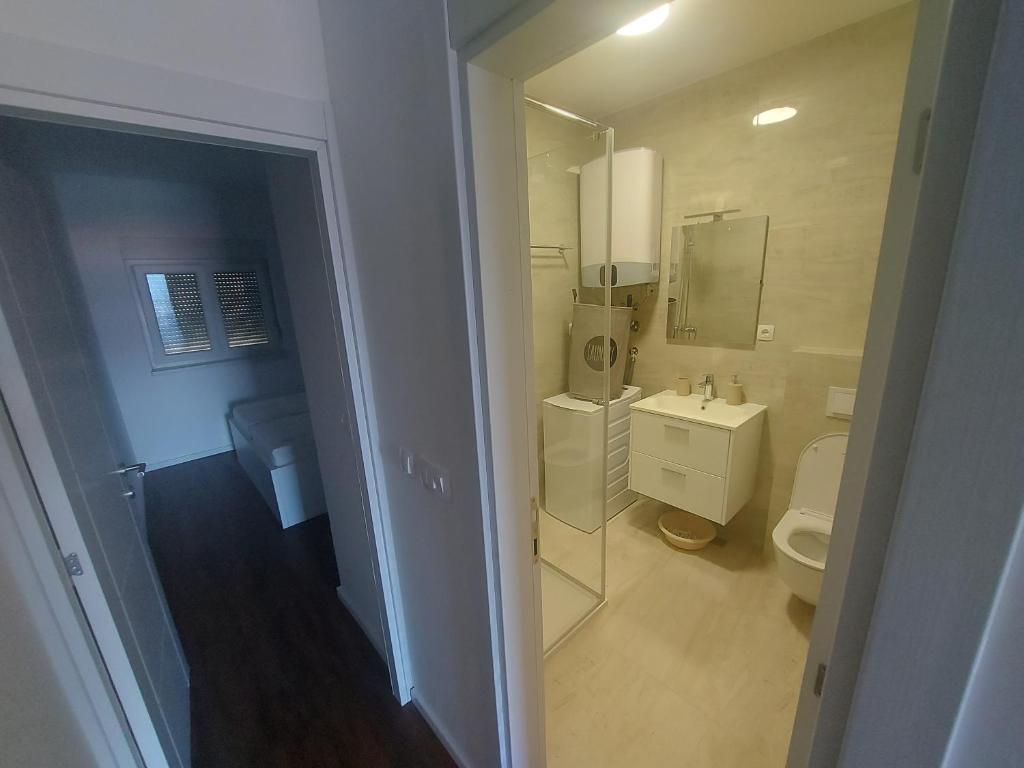 Koupelna v ubytování Luxury Apartments Jukić