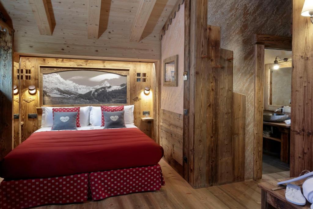 Matterhorn Retreat Francois - Camere in centro Cervina con Colazione, Accesso SPA e WiFi - 带有水疗中心的套房