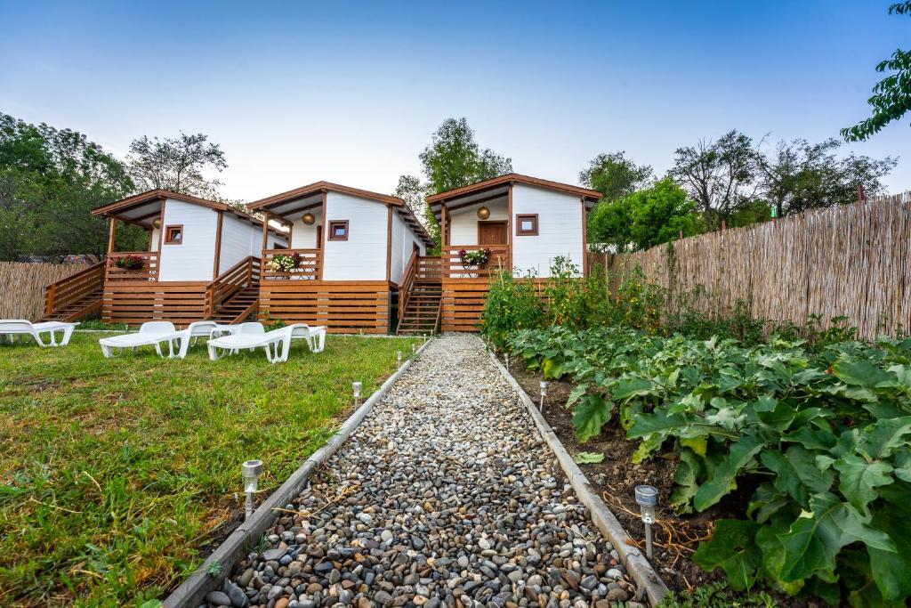 Zahrada ubytování Flori Haus Saschiz