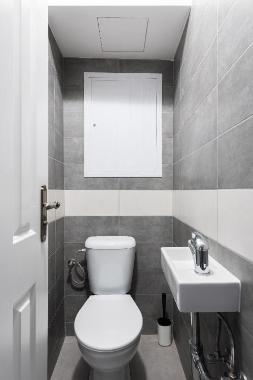 Koupelna v ubytování Apartmán Muzeum obchodu