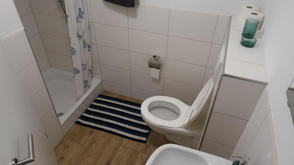 Koupelna v ubytování MBar