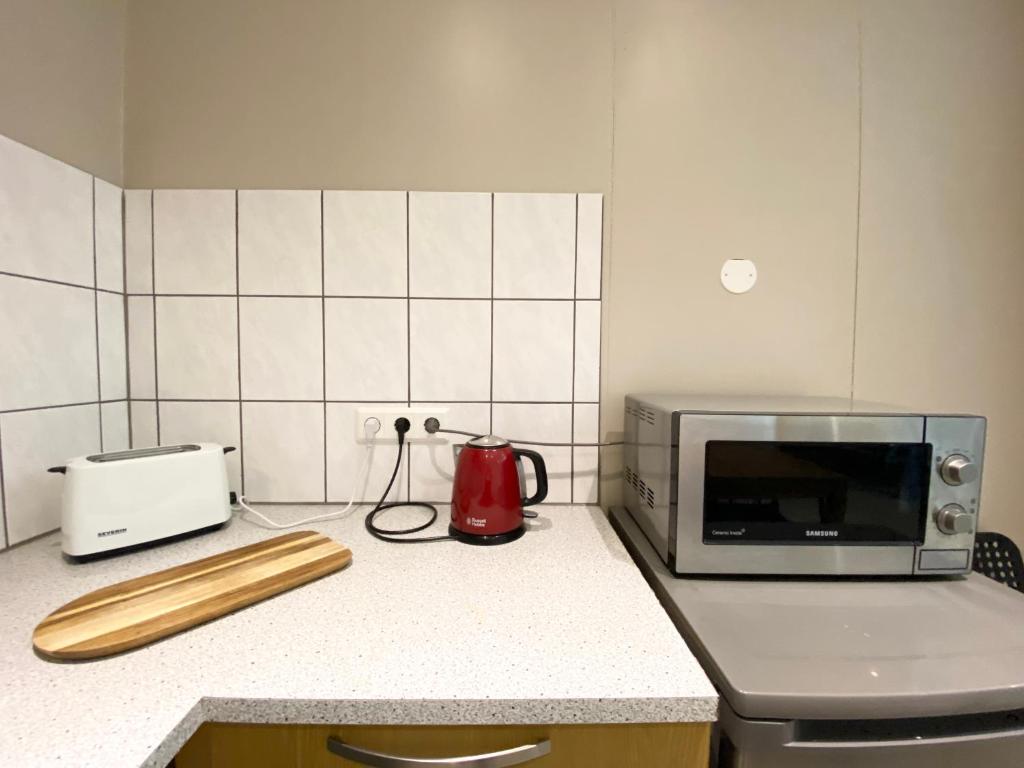 Η κουζίνα ή μικρή κουζίνα στο Studio Apartments