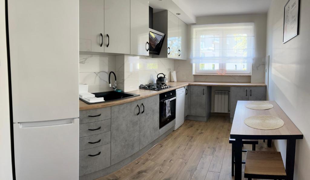 Kuchyňa alebo kuchynka v ubytovaní Apartament Omega I