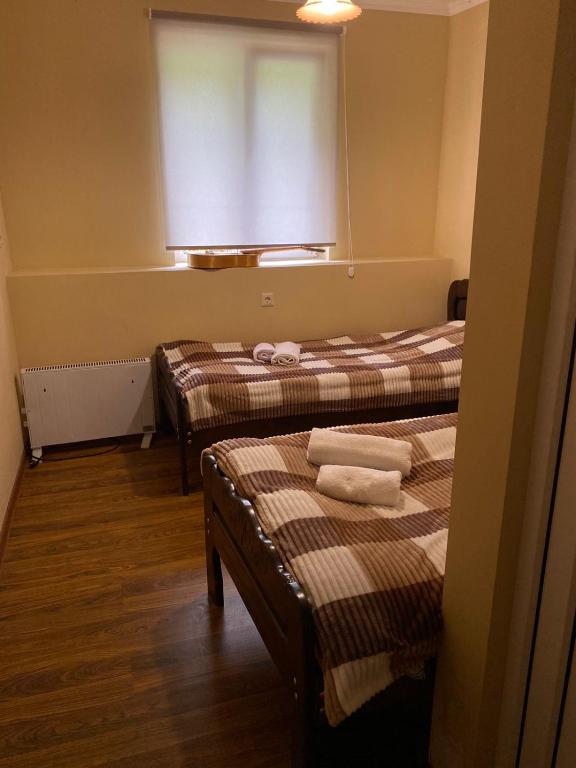 Postel nebo postele na pokoji v ubytování Hotel Dauber