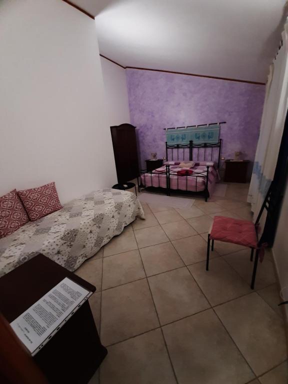 Posezení v ubytování B&B Su Frascu Segau