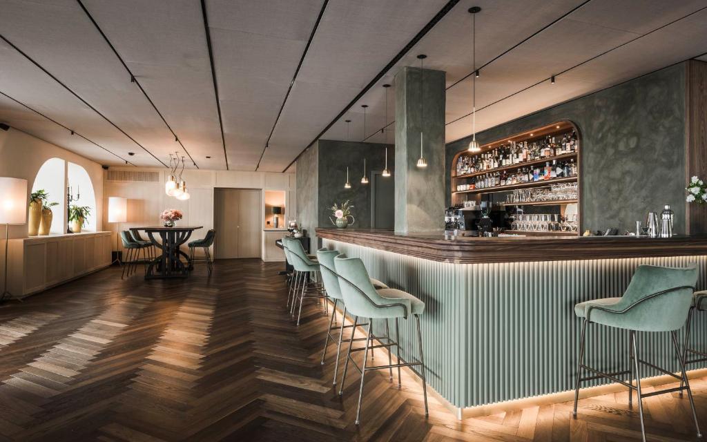 Posezení v ubytování Hotel Lagrein