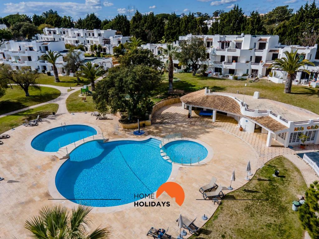 an aerial view of a resort with two pools at #122 Fully Equiped with Pools, Golf Course, Garden in Albufeira