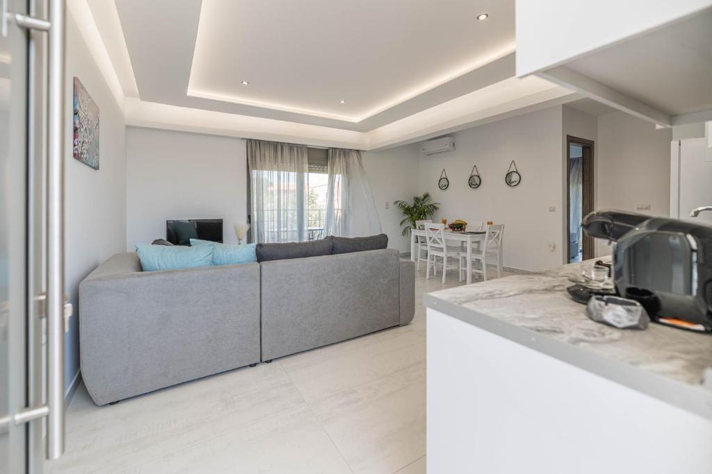 Kuchyň nebo kuchyňský kout v ubytování Diorisa House
