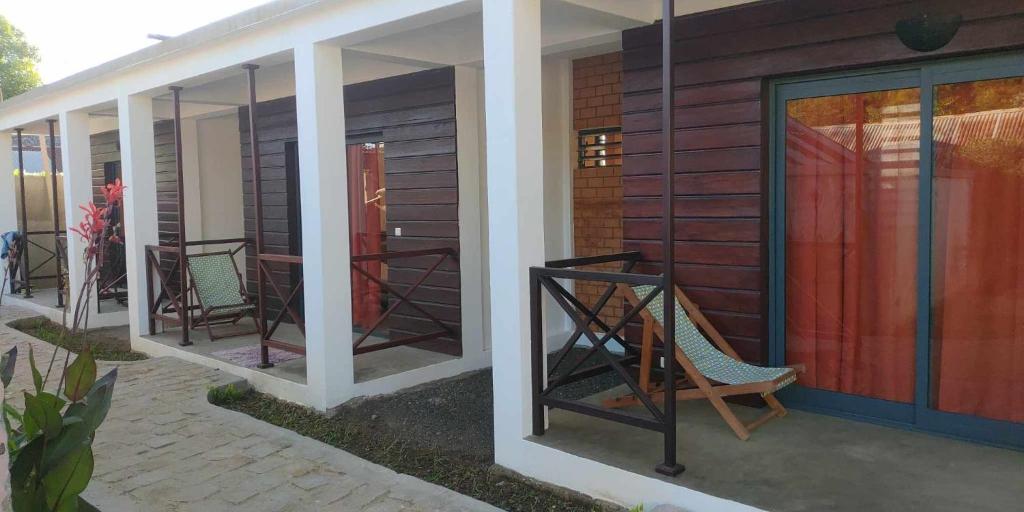 Patio o area all'aperto di Hotel Benjamin