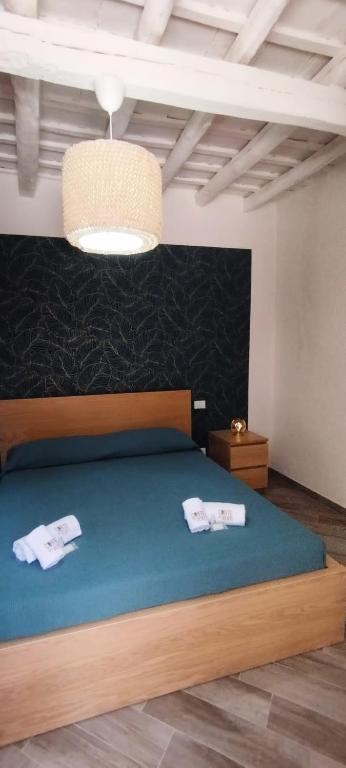 Postel nebo postele na pokoji v ubytování Corte dei Venti
