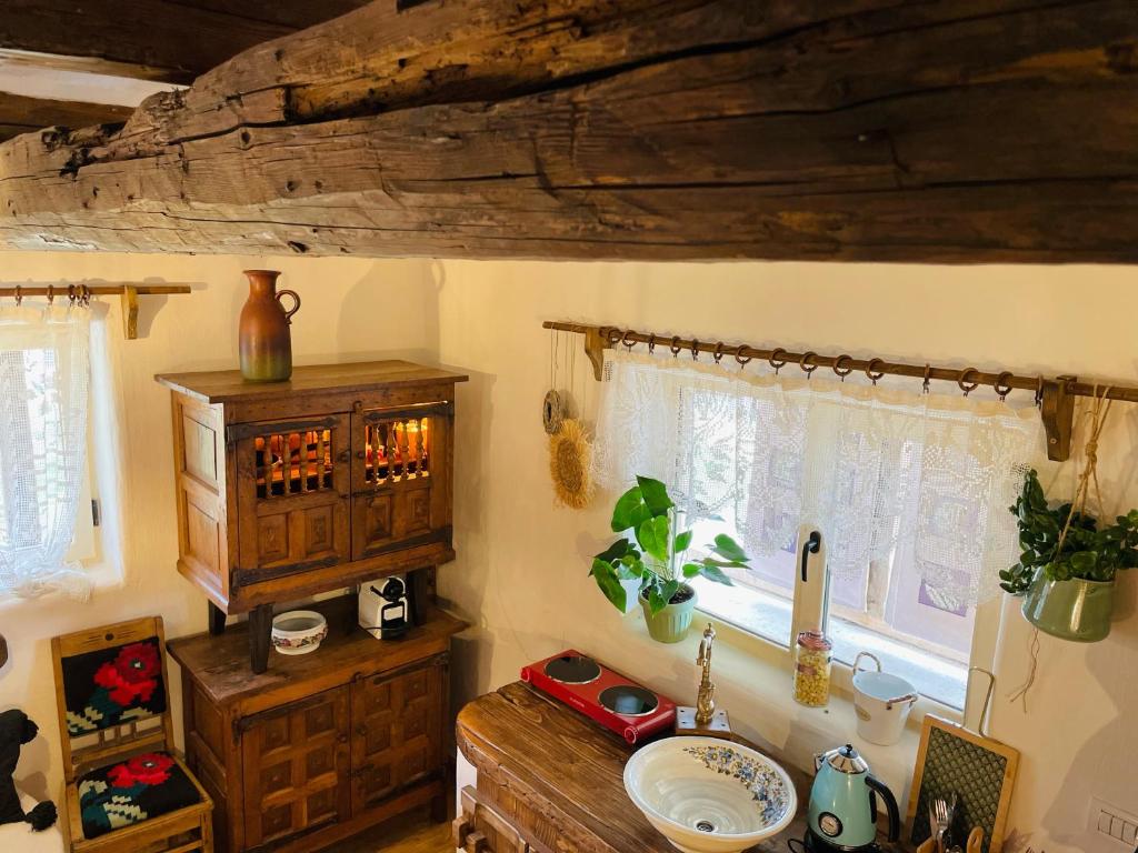 Inside, The Village- Wooden Hideaway - Double Room