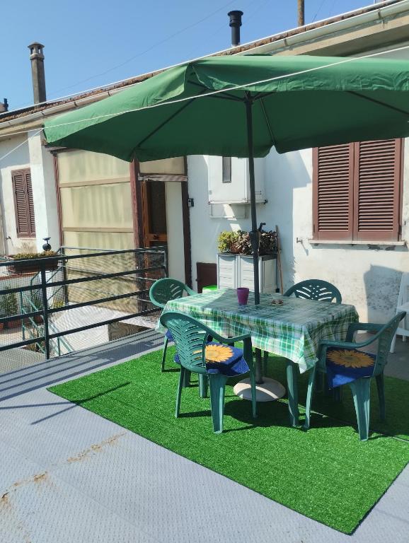 Patio alebo iná vonkajšia časť ubytovania Casa Graziella