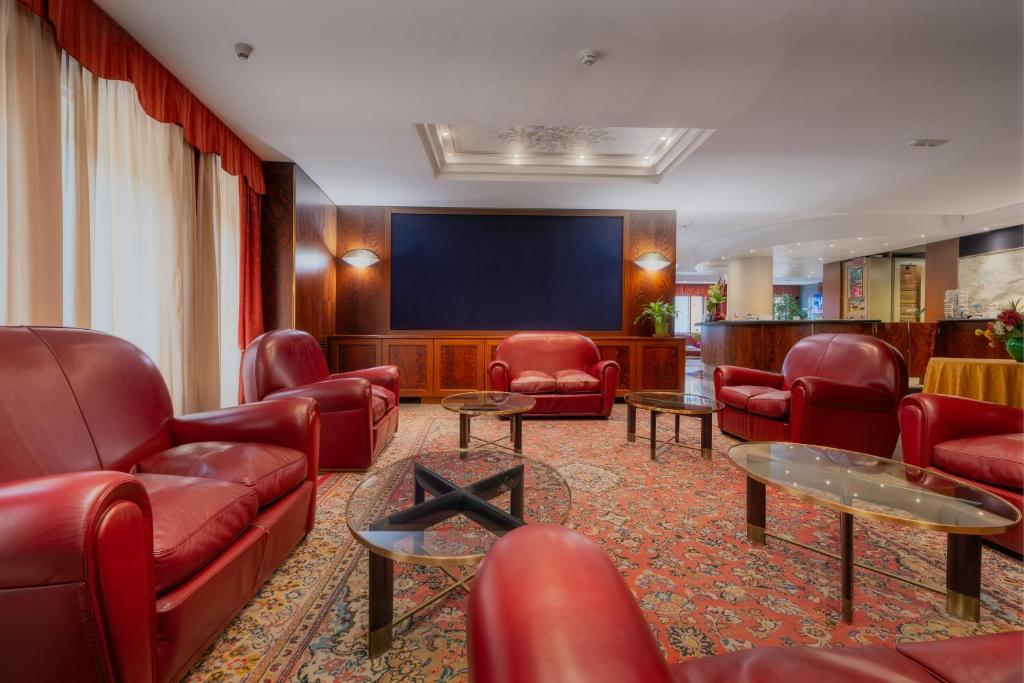 Posezení v ubytování Hotel Crivi's